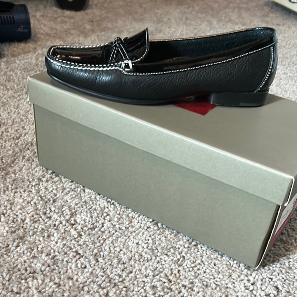 Cole Haan Black Classic Penny Loafers